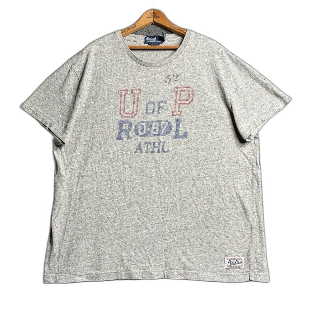 Polo Ralph Lauren Classic Fit Jersey Graphic T-Shirt Men’s XL Stencil